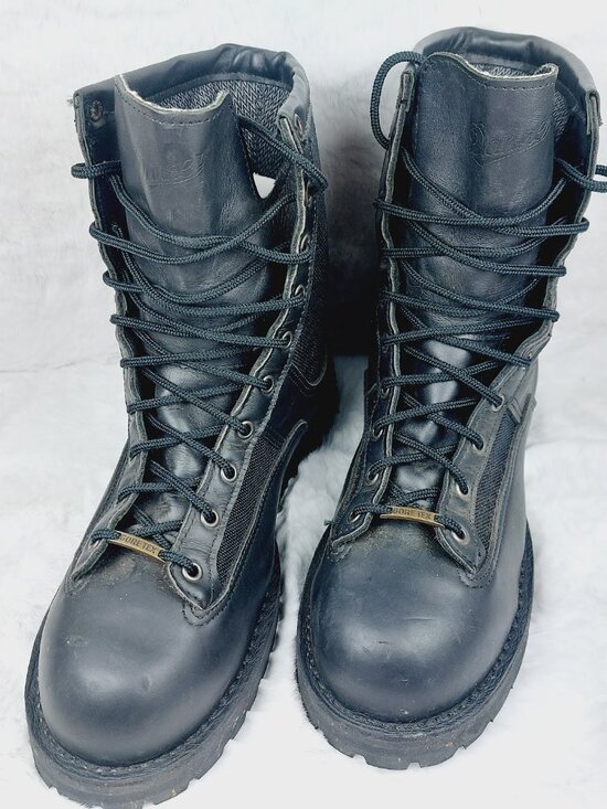 Danner Men\'s Black Acadia Steel Toe Leather Gore-Tex WP Ankle Work Boots Sz 10.5 main image 7